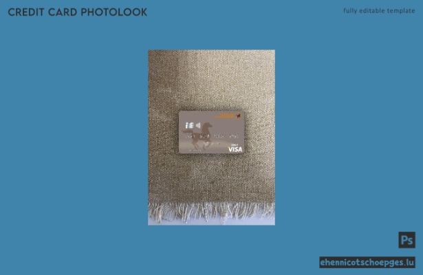 Mali Banque Atlantique Visa Debitkarte Photolook Beispielvorschau